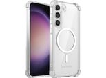 Custodia Magnetica Per Samsung Galaxy S23 Compatibile Con Magsafe, Antiurto, Protezione Militare Custodia Trasparente Clear