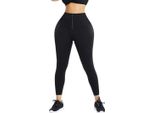 Leggings Elasticizzati A Vita Alta Con Effetto Modellante - Highlegs L