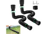 Tubi Per Acqua Piovana E Grondaie Aiorber, Prolunghe Per Pluviali, Prolunghe Per Scarichi, Utilizzabili In Giardino, All'esterno E Nelle Fognature