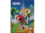 Sonic The Hedgehog Fleecedecke 100X140Cm Speedy