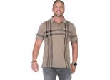 Polo Estiva Da Uomo A Manica Corta, Beige/M/48