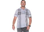Polo Estiva Da Uomo A Manica Corta, Grigio Chiaro/M/48