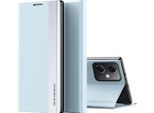Custodia Per Xiaomi Poco X5 /Redmi Note 12 5G Custodia Magnetica In Finto Cuoio Con Funzione Stand Blu