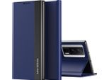 Custodia Per Xiaomi Poco F5 Pro/Redmi K60/K60 Pro Custodia Magnetica In Finto Cuoio Con Funzione Stand Blu Navy