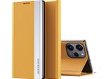 Custodia Per Xiaomi Redmi 12 /Poco M6 Pro 5G Custodia Magnetica In Finto Cuoio Con Funzione Stand Giallo