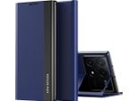 Custodia Per Xiaomi Poco X6 Pro /Redmi K70E In Finto Cuoio Flip Cover Protettiva Con Funzione Stand Blu Navy
