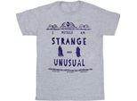 Beetlejuice - Maglietta "Strange & Unusual"" Per Bambini/Ragazzi Unisex RO11093 (Xl) (Grau)"
