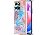 Custodia Per Honor X6A, Custodia In Silicone Tpu Antiurto A Fantasia, Blu