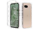 Custodia Per Google Pixel 8A, Copertura Posteriore Trasparente Ibrida, Robusto Paraurti In Tpu, Custodia Antiurto Per Google Pixel 8A