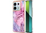 Custodia Per Xiaomi Redmi Note 13 Pro 5G, Custodia In Silicone Tpu A Fantasia, Paraurti Antiurto Rosa