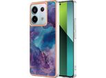Custodia Per Xiaomi Redmi Note 13 Pro 5G, Custodia In Silicone Tpu A Fantasia, Paraurti Antiurto Blu Scuro