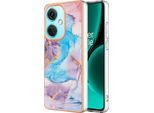 Custodia Per Oneplus Nord CE3, Cassa Paraurti In Silicone Tpu Antiurto A Fantasia Blu