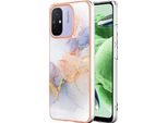 Custodia Per Xiaomi Redmi 12C/Redmi 11A, Custodia In Silicone Tpu Antiurto A Fantasia Grigio