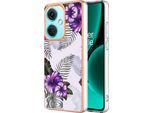 Custodia Per Oneplus Nord CE3, Custodia In Silicone Tpu Antiurto A Fantasia Viola
