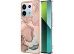 Custodia Per Xiaomi Redmi Note 13 Pro 5G, Custodia In Silicone Tpu A Fantasia, Paraurti Antiurto Beige