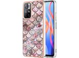 Custodia Per Xiaomi Redmi Note 11 5G, Custodia In Silicone Tpu Antiurto A Fantasia Caffè