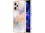 Custodia Per Xiaomi Redmi Note 12 Pro+, Custodia In Silicone Tpu Antiurto A Fantasia Grigio