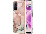 Custodia Per Xiaomi Redmi Note 12S, Custodia In Silicone Tpu A Fantasia, Paraurti Antiurto Beige