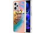 Custodia Per Xiaomi Redmi Note 12 Pro+, Custodia In Silicone Tpu Antiurto A Fantasia Oro