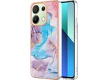 Custodia Per Xiaomi Redmi Note 13 4G, Custodia In Silicone Tpu Antiurto A Fantasia, Blu