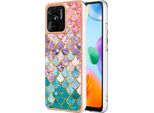 Custodia Per Xiaomi Redmi 10C, Cassa Paraurti In Silicone Tpu Antiurto A Fantasia Colorful