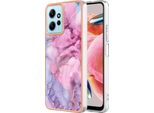Custodia Per Xiaomi Redmi Note 12 4G, Custodia In Silicone Tpu A Fantasia, Paraurti Antiurto Rosa