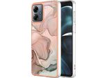 Custodia Per Motorola Moto G14, Custodia In Silicone Tpu A Fantasia, Paraurti Antiurto Beige