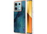 Custodia Per Xiaomi Redmi Note 13 5G, Custodia In Silicone Tpu A Fantasia, Paraurti Antiurto Verde Scuro