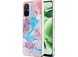 Custodia Per Xiaomi Redmi 12C/Redmi 11A, Cassa Paraurti In Silicone Tpu Antiurto A Fantasia Blu