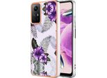 Custodia Per Xiaomi Redmi Note 12S, Custodia In Silicone Tpu Antiurto A Fantasia Purple