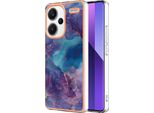 Custodia Per Xiaomi Redmi Note 13 Pro+ 5G, Custodia In Silicone Tpu A Fantasia, Paraurti Antiurto Blu Scuro