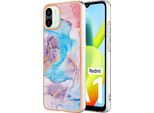 Custodia Per Xiaomi Redmi A1, Custodia In Silicone Tpu Antiurto A Fantasia, Blu