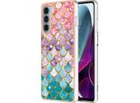 Custodia Per Motorola Edge S30/Moto G200 5G, Custodia Paraurti In Silicone Tpu Antiurto A Fantasia Colorful