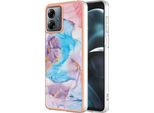 Custodia Per Motorola Moto G14, Custodia In Silicone Tpu Antiurto A Fantasia Blu