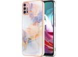 Custodia Per Motorola Moto G30/G20/G10/G10 Power, Custodia In Silicone Tpu Antiurto A Fantasia Grigio