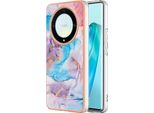 Custodia Per Honor X9A/Magic5 Lite, Custodia In Silicone Tpu Antiurto A Fantasia, Blu