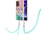 Custodia Con Cinturino Per Xiaomi Poco F5 /Redmi Note 12 Turbo, Custodia In Tpu A Fantasia Con Cinturino Regolabile Colorato