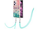 Custodia Con Cinturino Per Xiaomi Poco X5 Pro/Redmi Note 12 Pro 5G, Custodia In Tpu A Fantasia Con Cinturino Regolabile Colorato