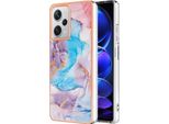 Custodia Per Xiaomi Redmi Note 12 Pro+, Custodia In Silicone Tpu Antiurto A Fantasia, Blu
