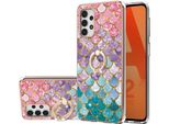 Custodia Per Samsung Galaxy A23 5G/4G, Custodia Protettiva In Silicone Tpu A Fantasia Con Supporto Ad Anello Colorato