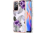 Custodia Per Xiaomi Redmi Note 11 5G, Custodia In Silicone Tpu Antiurto A Fantasia Purple