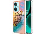 Custodia Per Oneplus Nord CE3, Cassa Paraurti In Silicone Tpu Antiurto A Fantasia Oro