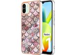 Custodia Per Xiaomi Redmi A1, Custodia In Silicone Tpu Antiurto A Fantasia Caffè
