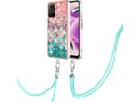 Custodia Con Cinturino Per Xiaomi Redmi Note 12S, Custodia In Tpu A Fantasia Con Cinturino Regolabile Colorful
