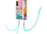 Custodia Con Cinturino Per Xiaomi Redmi Note 11 Pro 5G/4G, Custodia In Tpu A Fantasia Con Cinturino Regolabile Colorful