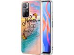 Custodia Per Xiaomi Redmi Note 11 5G, Custodia In Silicone Tpu Antiurto A Fantasia Oro