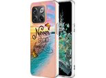 Custodia Per Oneplus 10T / Ace Pro 5G, Cassa Paraurti In Silicone Tpu Antiurto A Fantasia Oro