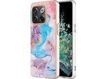 Custodia Per Oneplus 10T / Ace Pro 5G, Cassa Paraurti In Silicone Tpu Antiurto A Fantasia Blu