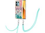 Custodia Con Cinturino Per Xiaomi Redmi Note 13 5G, Custodia In Tpu A Fantasia Con Cinturino Regolabile Colorato
