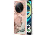 Custodia Per Xiaomi Redmi A3, Custodia In Silicone Tpu A Fantasia, Paraurti Antiurto Beige